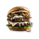 Swiss Mushroom Burger 